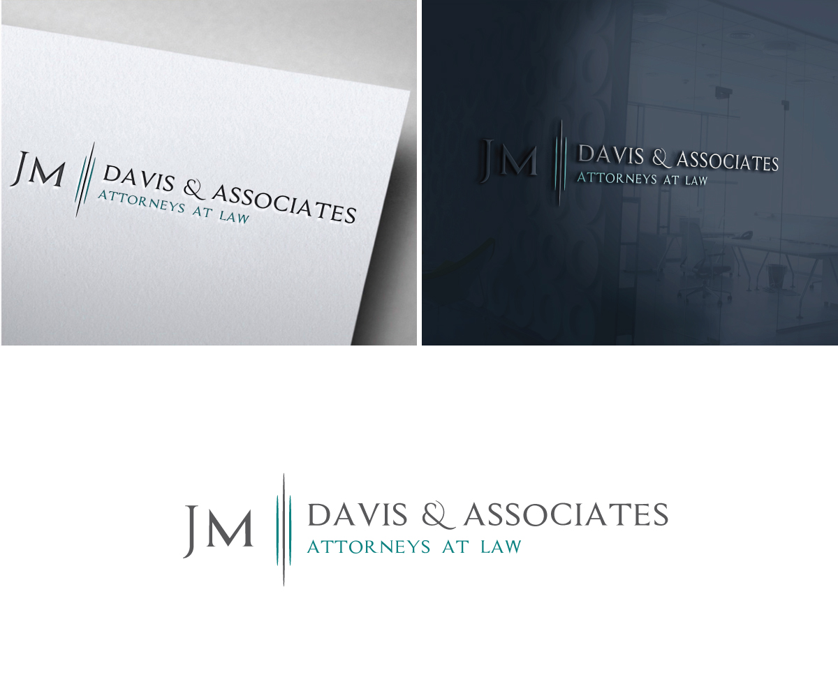 Logo Design by HEAVEN ART for JM Davis Law | Design #26557246