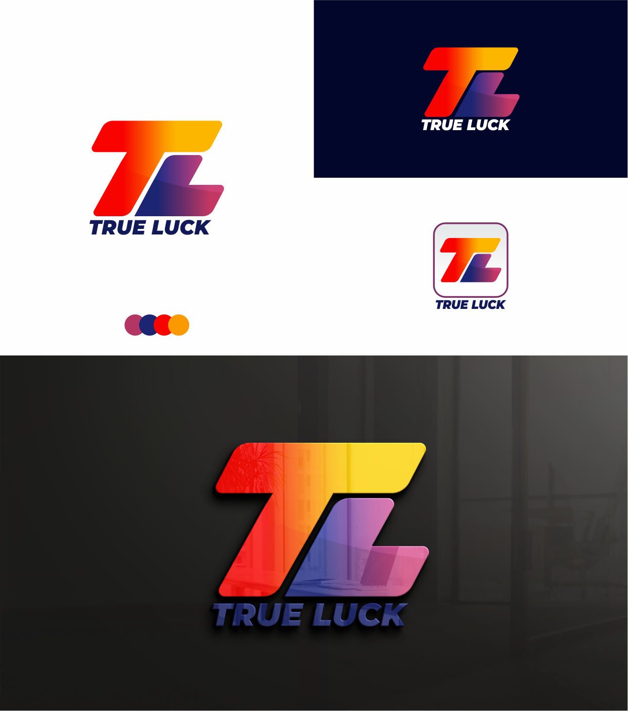 Logo Design by creativechauhan1989 for True Luck, Inc.  | Design #26541968