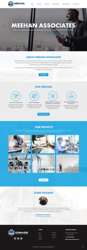 Web Design by pb for Meehan & Associates | Design: #26545971