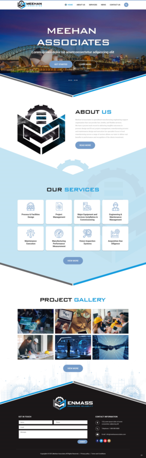 Web Design by pb for Meehan & Associates | Design: #26545972