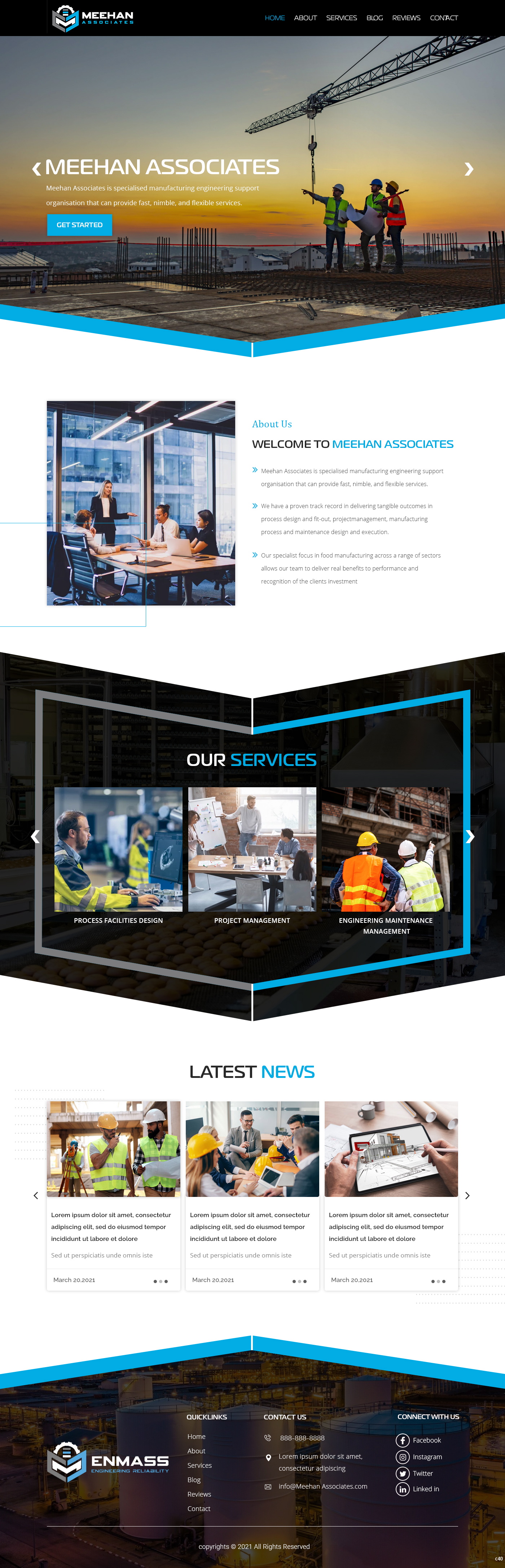 Web Design by pb for Meehan & Associates | Design #26545979