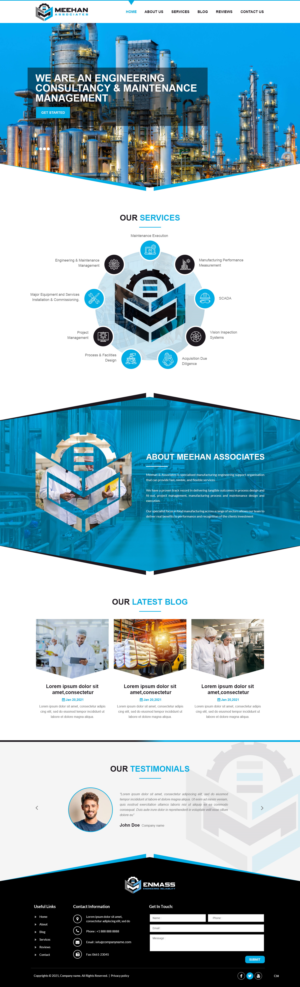 Web Design by pb for Meehan & Associates | Design: #26545981