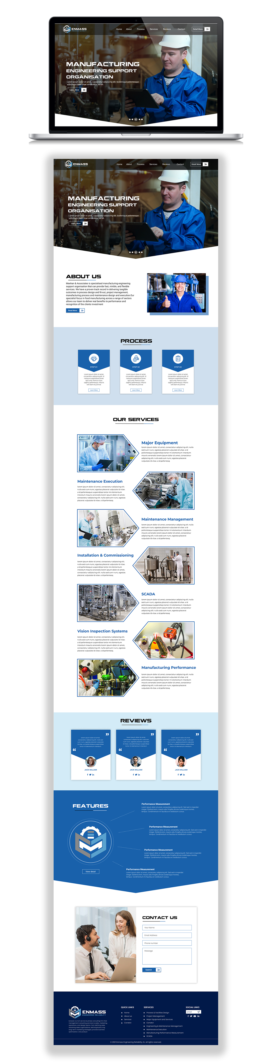 Web Design par Adeel Rahman pour Meehan & Associates | Design #26571178