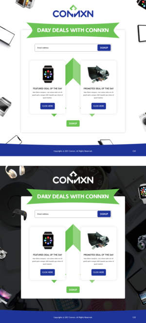 Landing Page Design by pb for this project | Design: #26545955