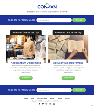 Landing Page Design by pb for this project | Design #26608854