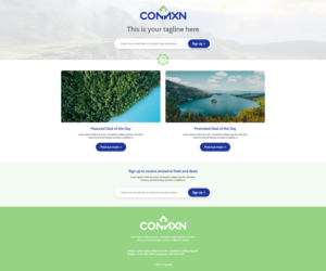 Landing Page Design by Nguyen Tuan