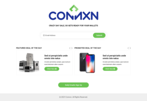 Daily Deals Website Needs a Landing Page (Home Page will act as the landing page) | Landing Page Design by Titan Eagle