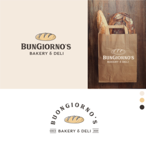 BunGiorno's Bakery & Deli | Logo Design by Birdcage