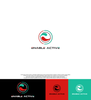 Enable Active | Logo Design by siti MWDesign
