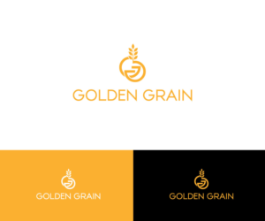 Golden Grain | Logo-Design von makerlogoz