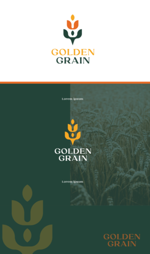 Golden Grain | Logo Design by Ng V Duc