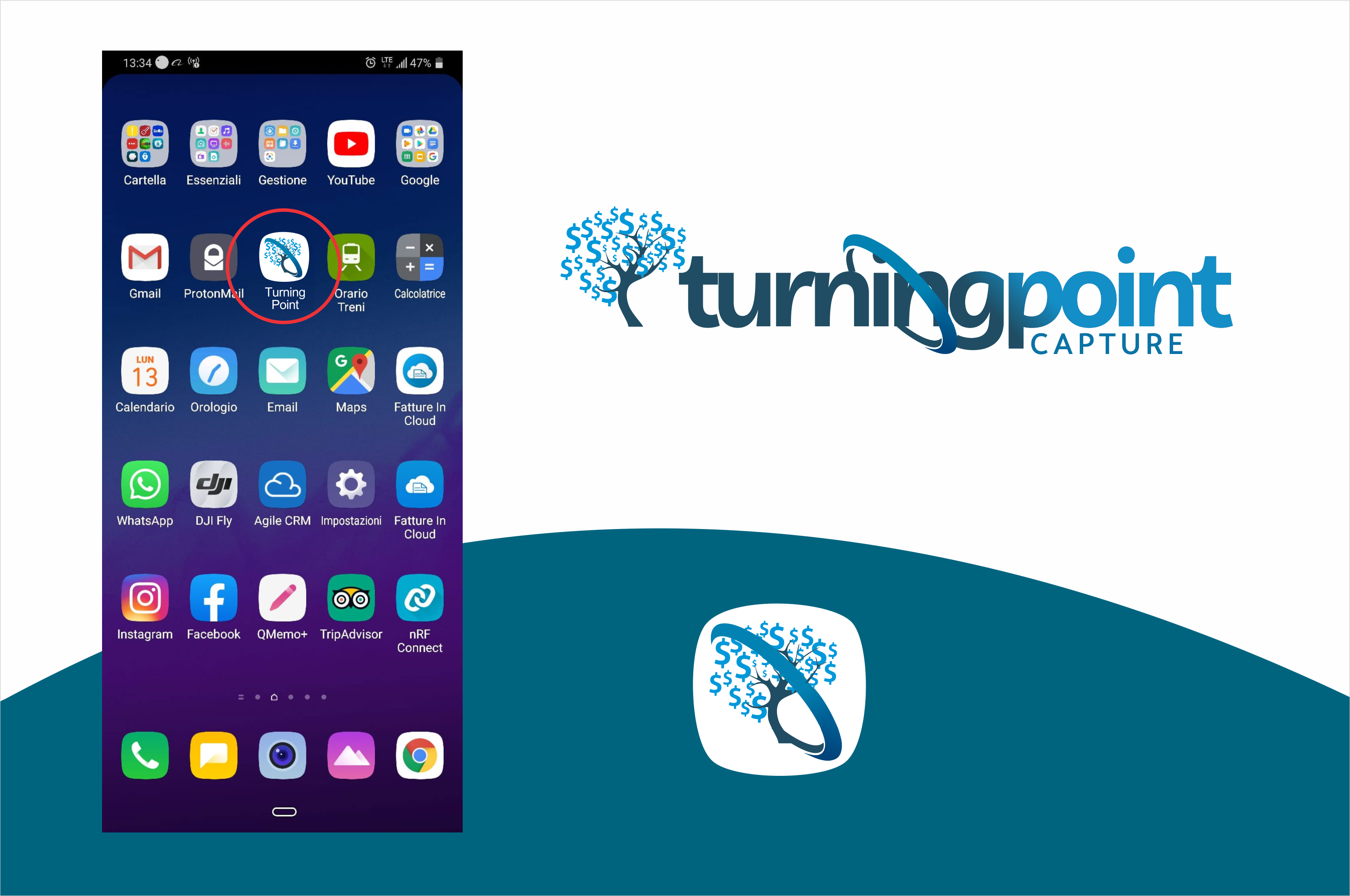 Logo Design by ButterflyCreation for Turning Point Capture | Design: #26542022