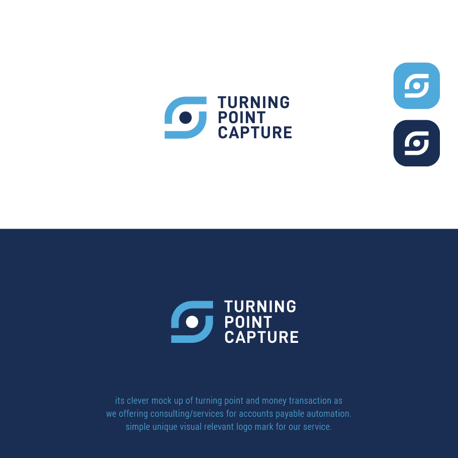 Logo Design by nandkumar for Turning Point Capture | Design #26539442