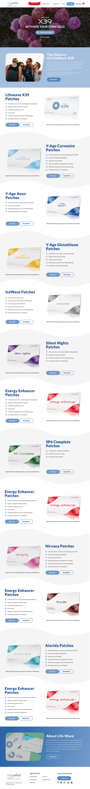 Web Design by pb for this project | Design #26552674