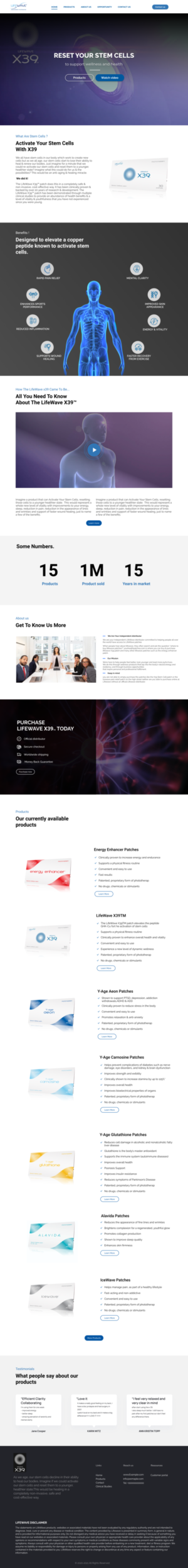 Web Design by AymanePro ™ for this project | Design #26580653