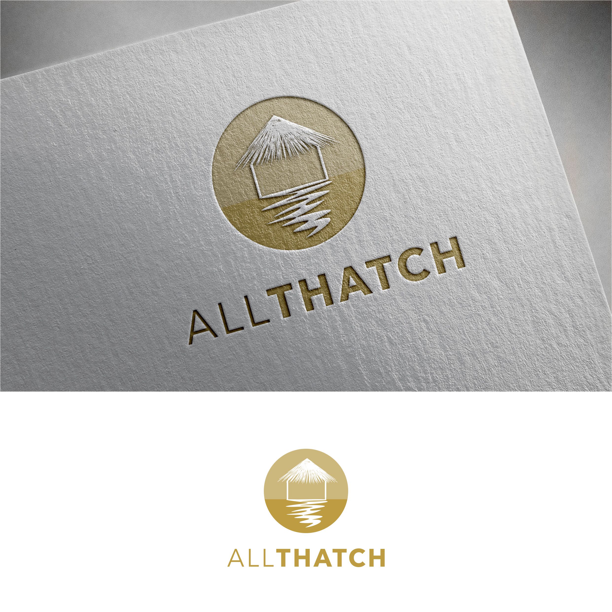 Logo Design by Jeferson HP for All Thatch Solutions | Design #26540771