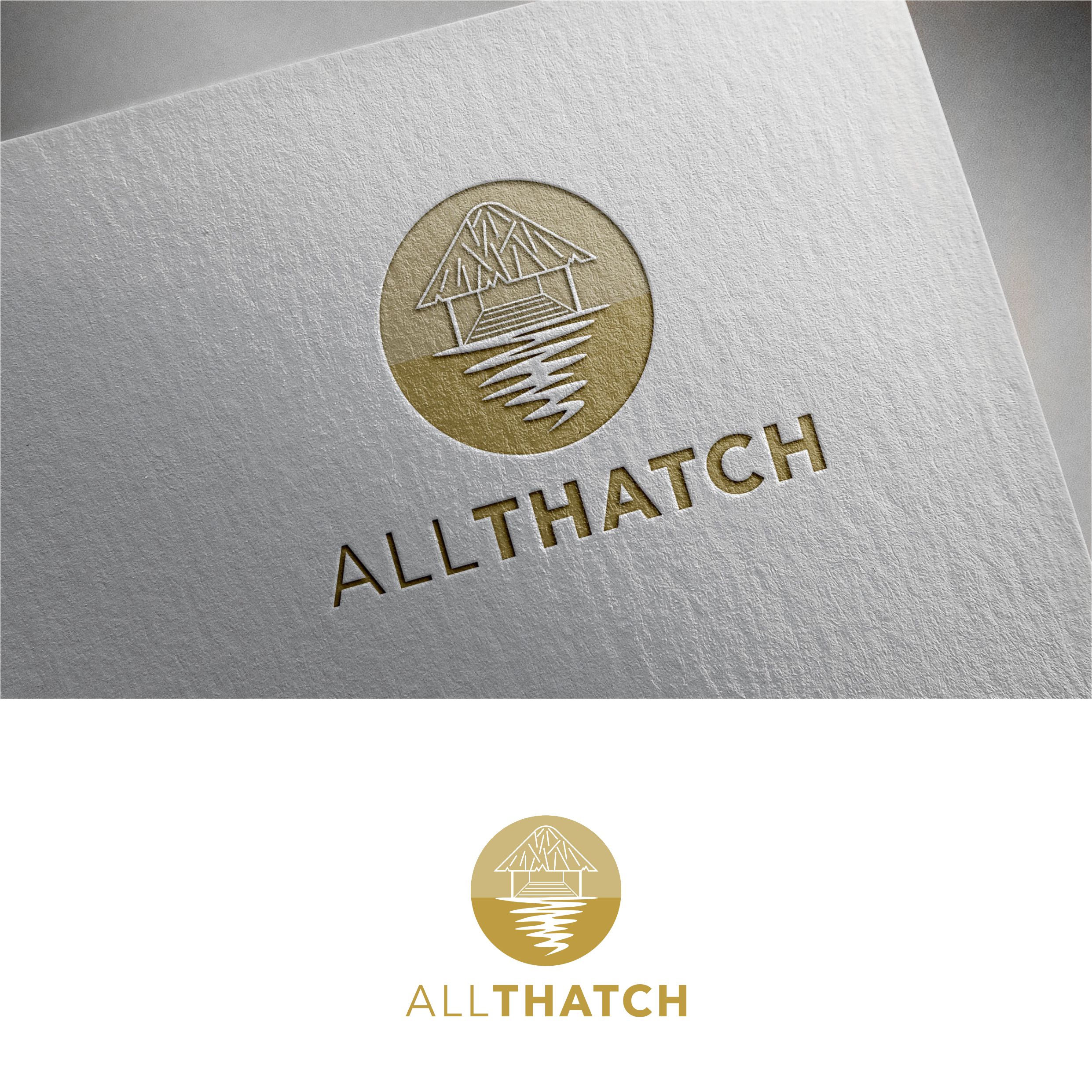 Logo Design by Jeferson HP for All Thatch Solutions | Design #26546233