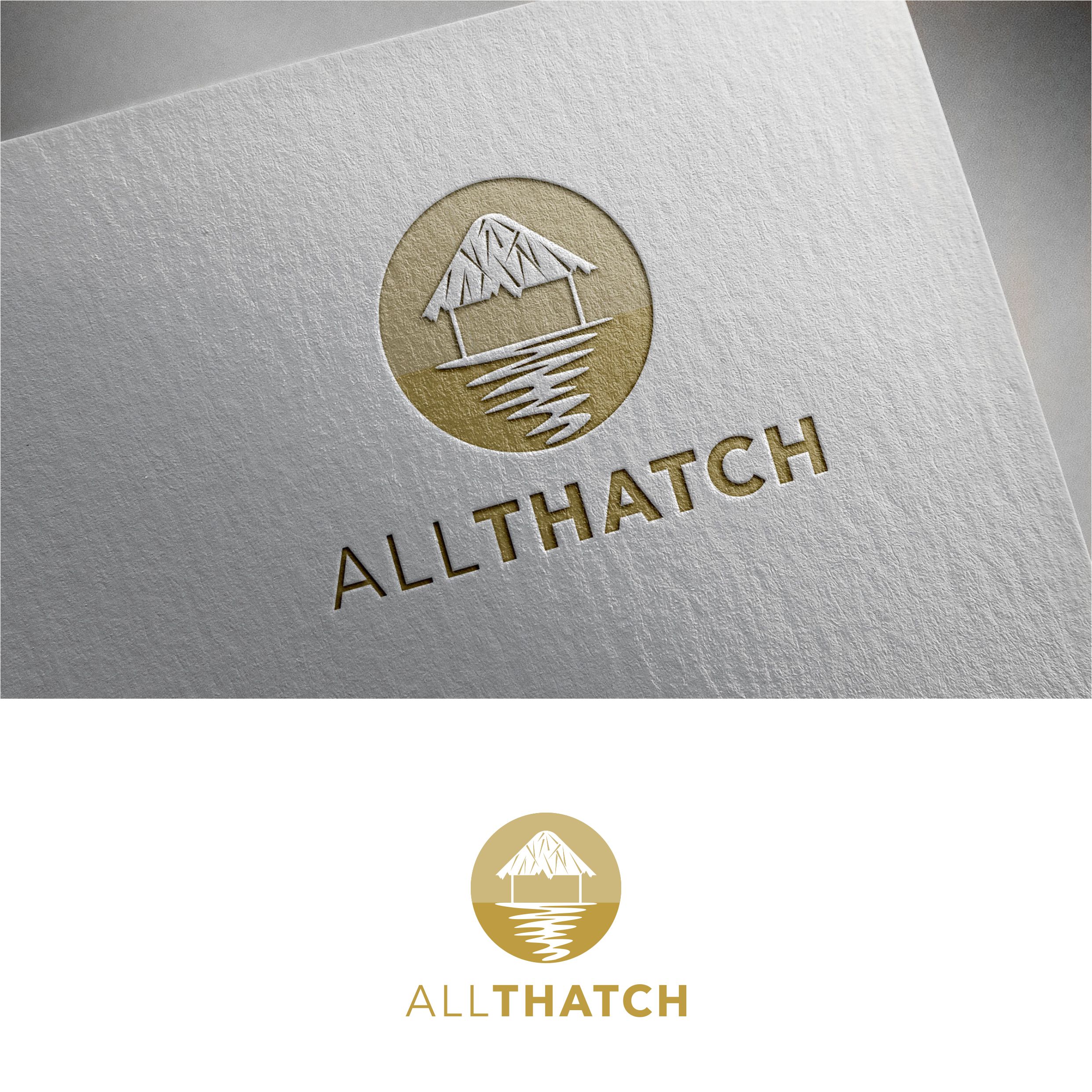 Logo Design by Jeferson HP for All Thatch Solutions | Design #26546235