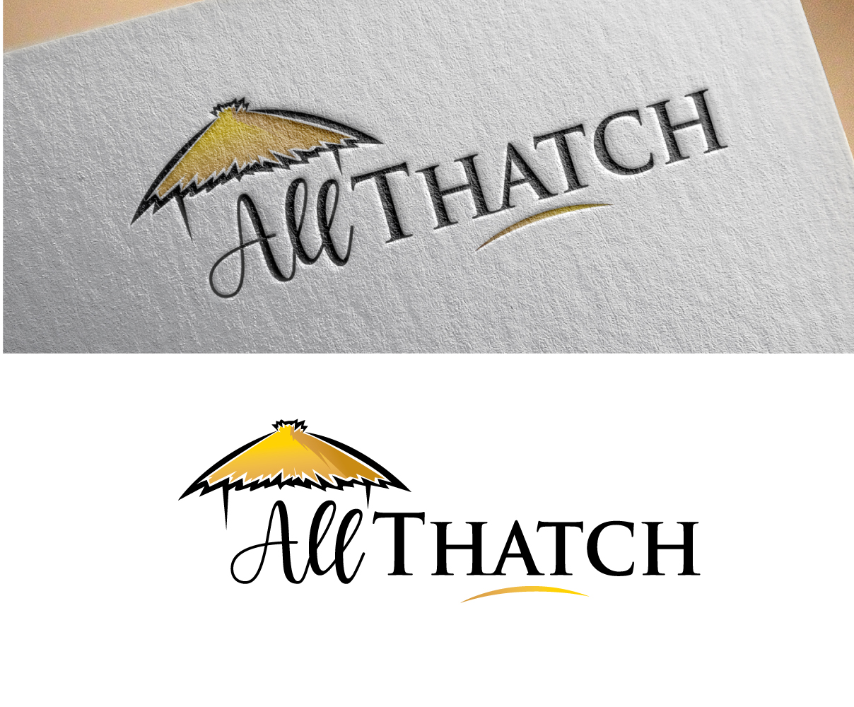 Diseño de Logo por blue eye para All Thatch Solutions | Diseño #26540636