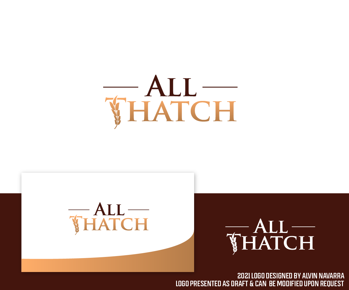 Logo Design by alvinnavarra for All Thatch Solutions | Design #26566214