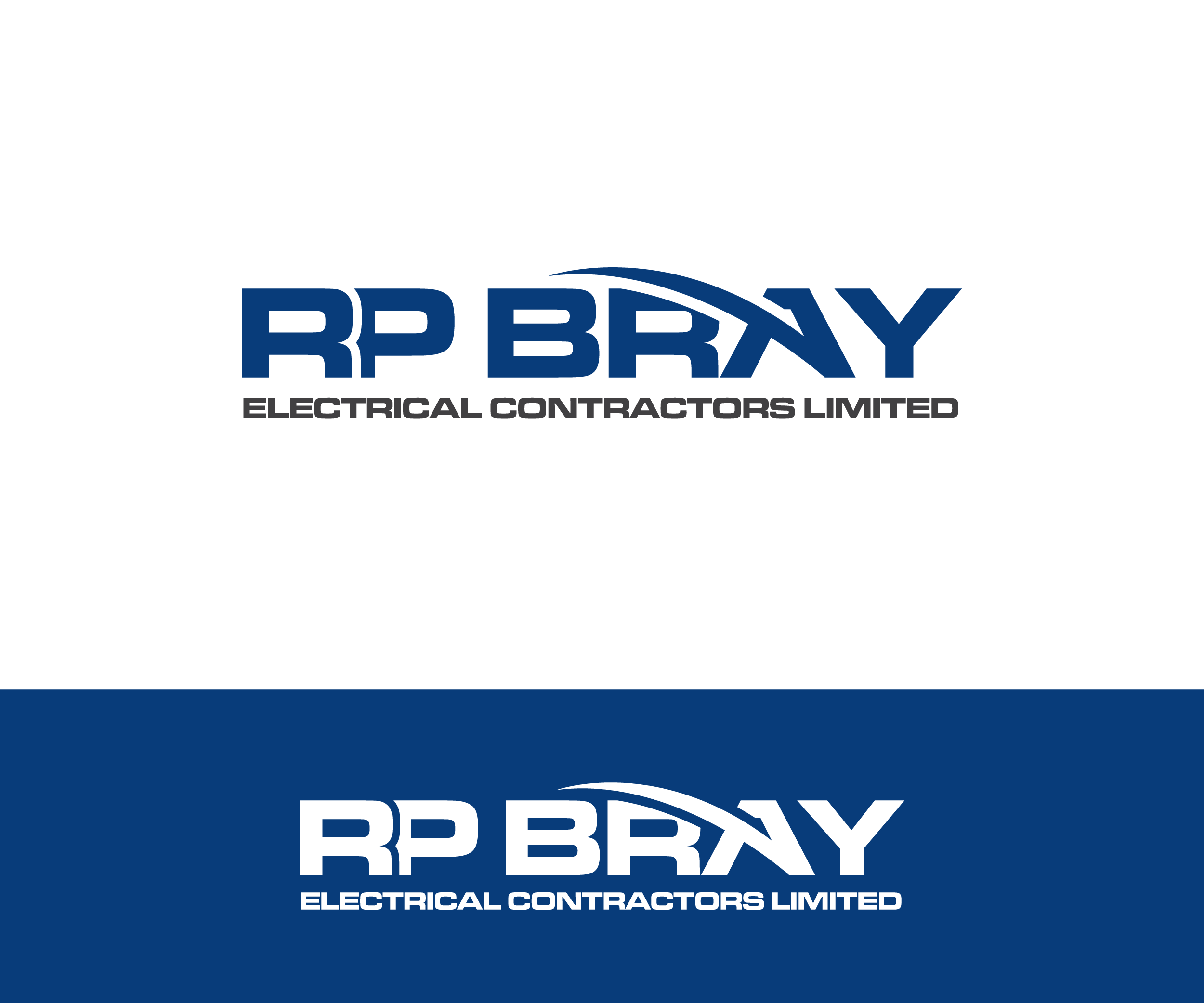 Logo Design by NDRO for R P Bray Electrical Contractors Limited | Design #26540167