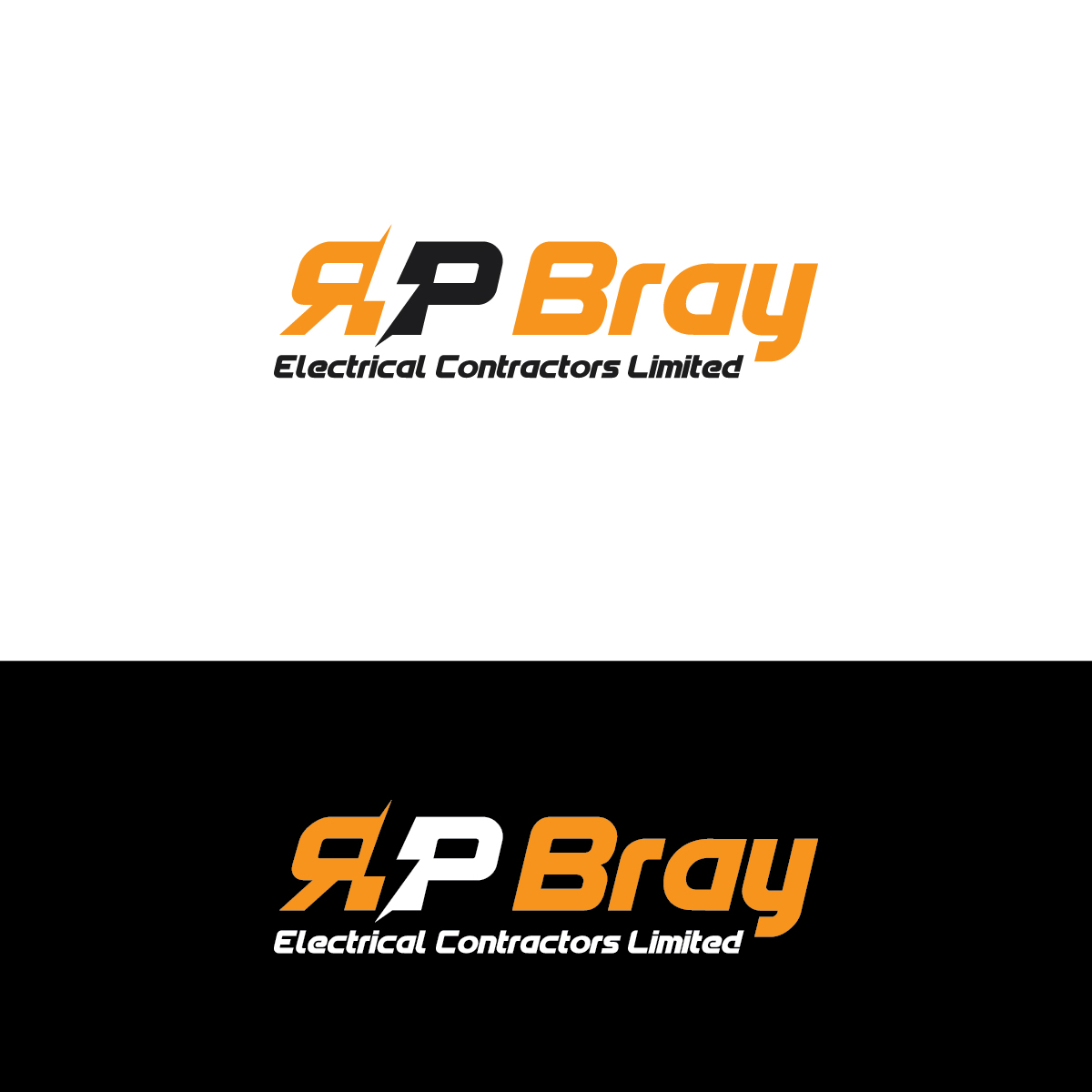 Logo Design by Deziners Zone for R P Bray Electrical Contractors Limited | Design #26545666