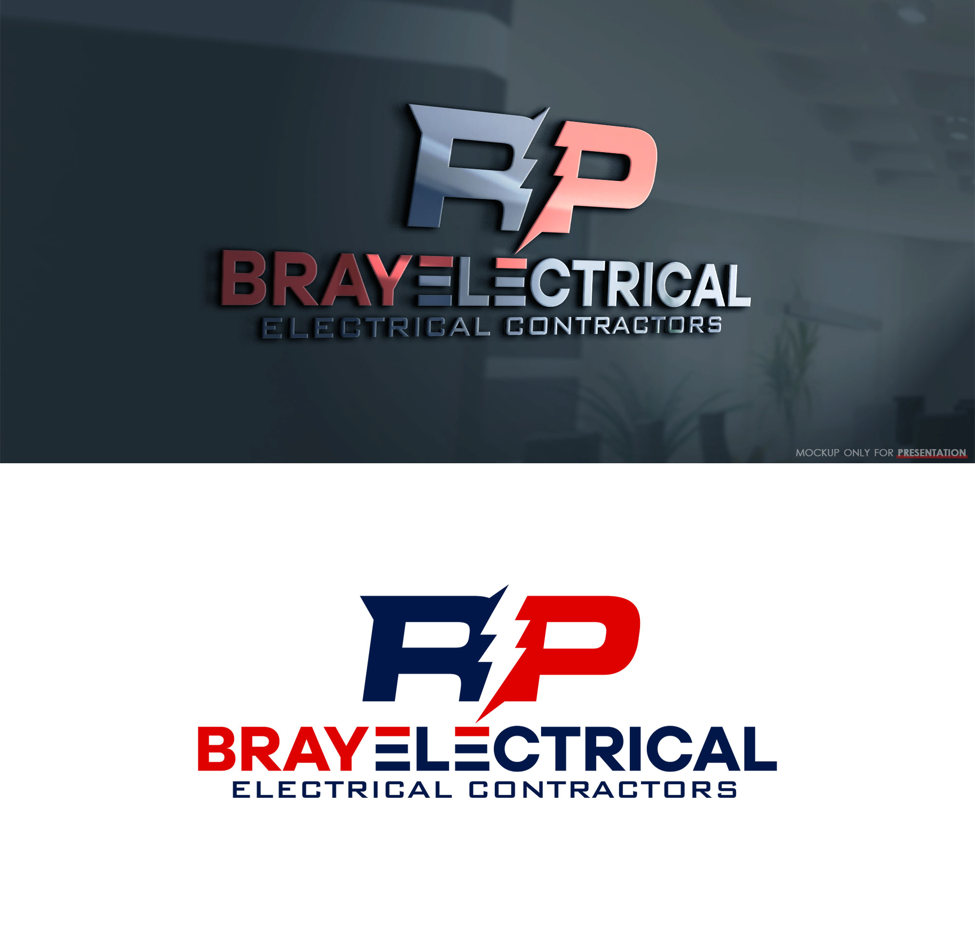 Design de Logo par Mono.co pour R P Bray Electrical Contractors Limited | Design #26541046
