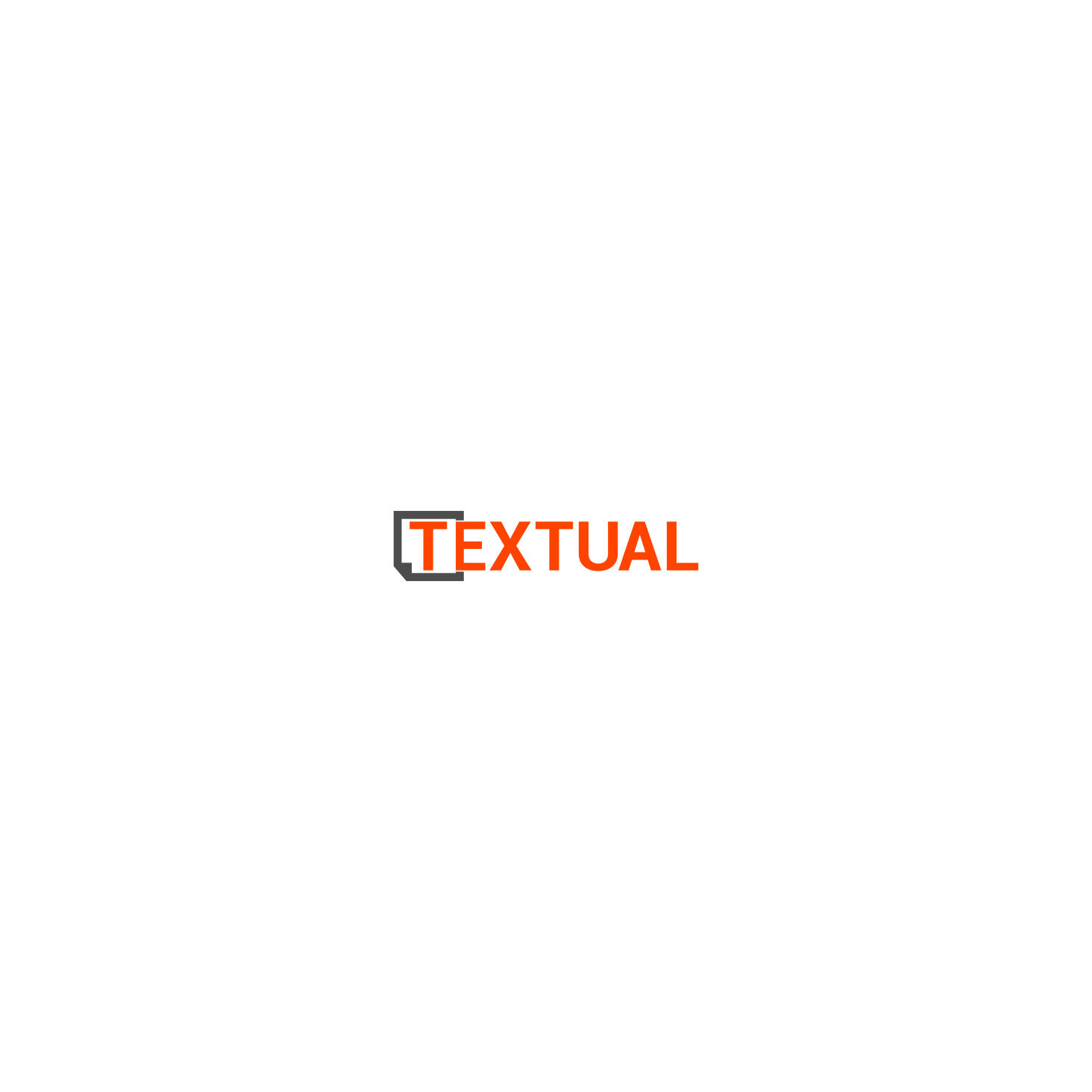 Logo Design by Arham Hidayat for Textual | Design #26556009