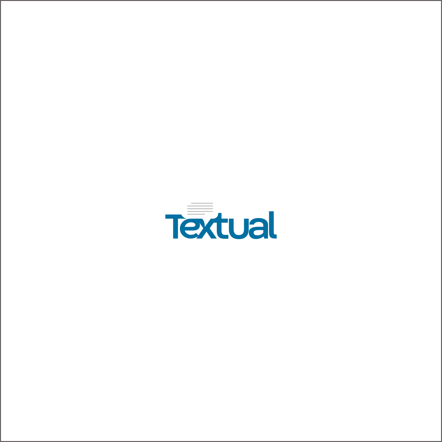 Logo Design by Arham Hidayat for Textual | Design #26556010