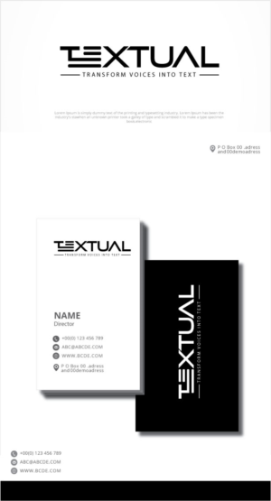 Logo-Design von graphicevolution für Textual | Design: #26538827