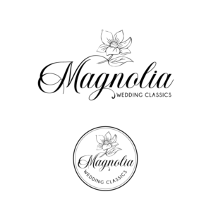 Magnolia Wedding Classics | Logo Design by Samantha Ward Design