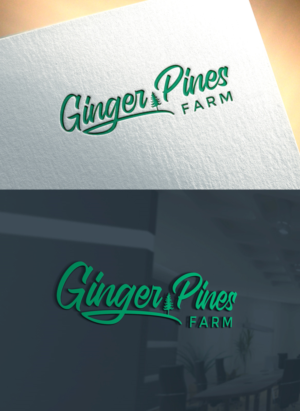 Ginger Pines Farm | Diseño de Logo por Art Lancer