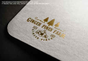 Ginger Pines Farm | Diseño de Logo por Jennifer©