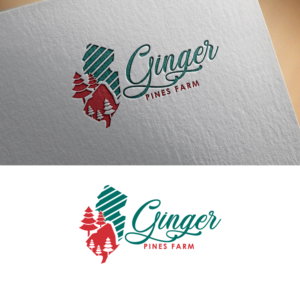 Ginger Pines Farm | Logo Design by Graphic Bricks