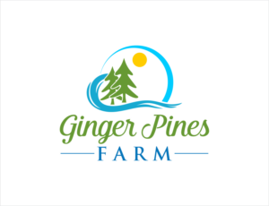 Ginger Pines Farm | Logo Design by BNdesigner