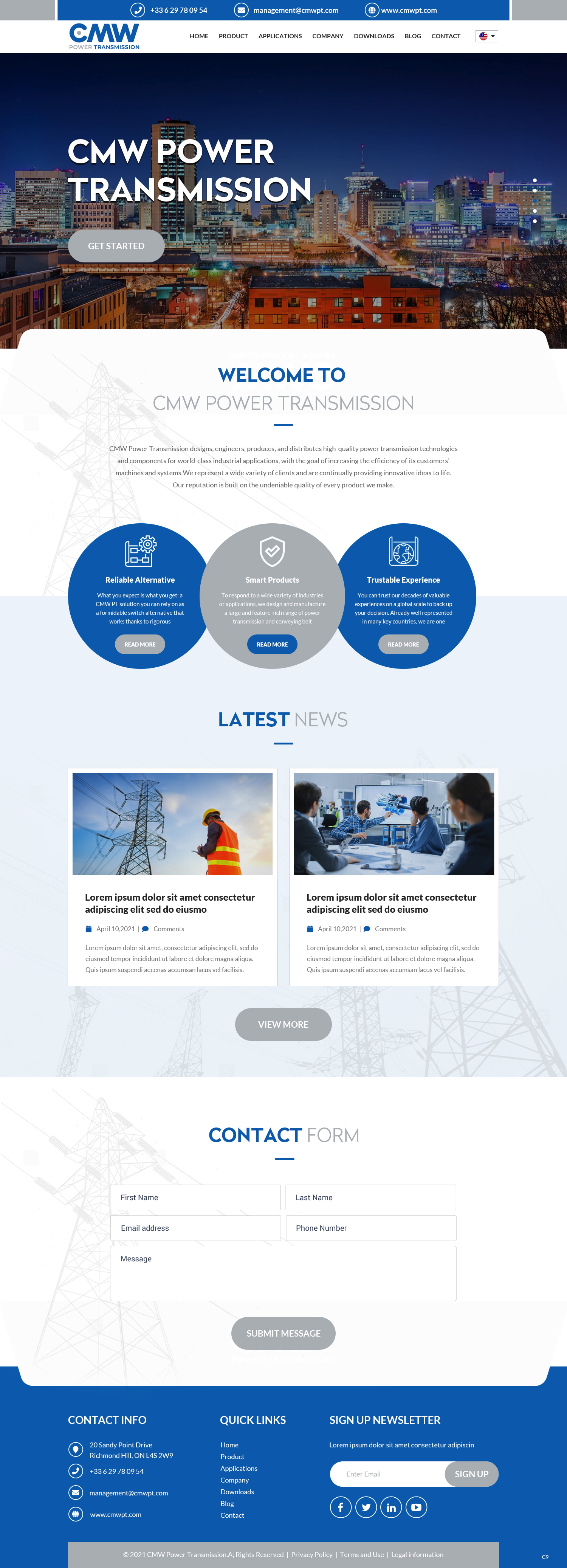 Diseño Web por pb para GROUPE Thomas Vidal | Diseño #26564651