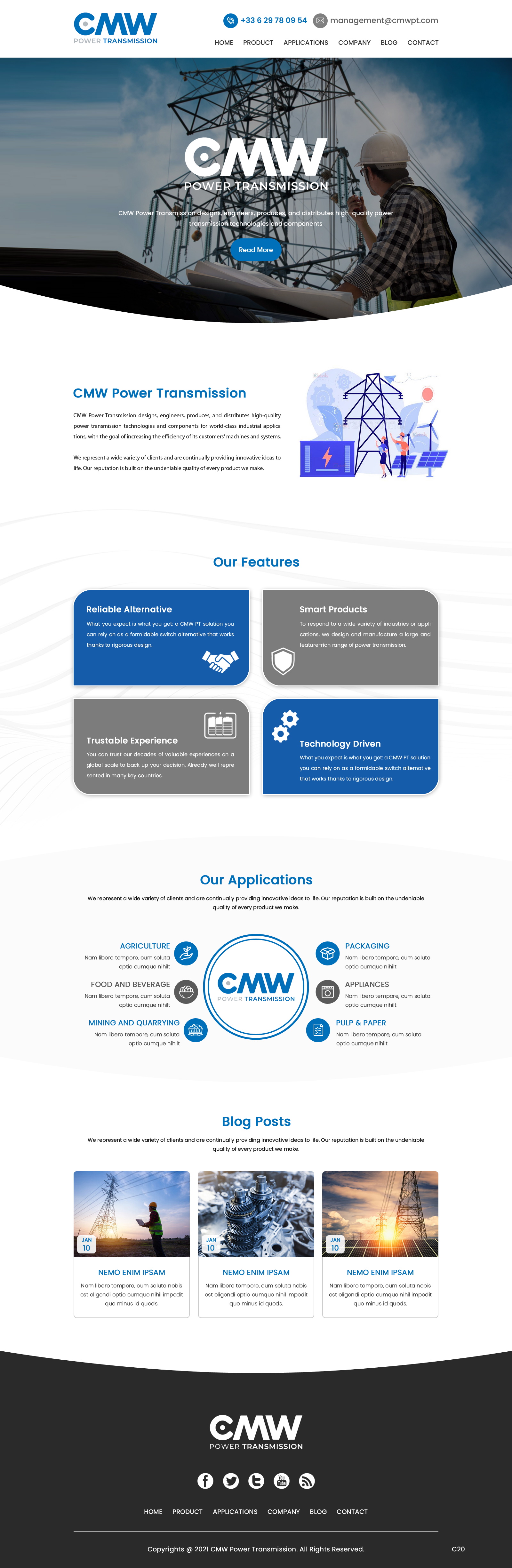 Web Design by pb for GROUPE Thomas Vidal | Design #26564652