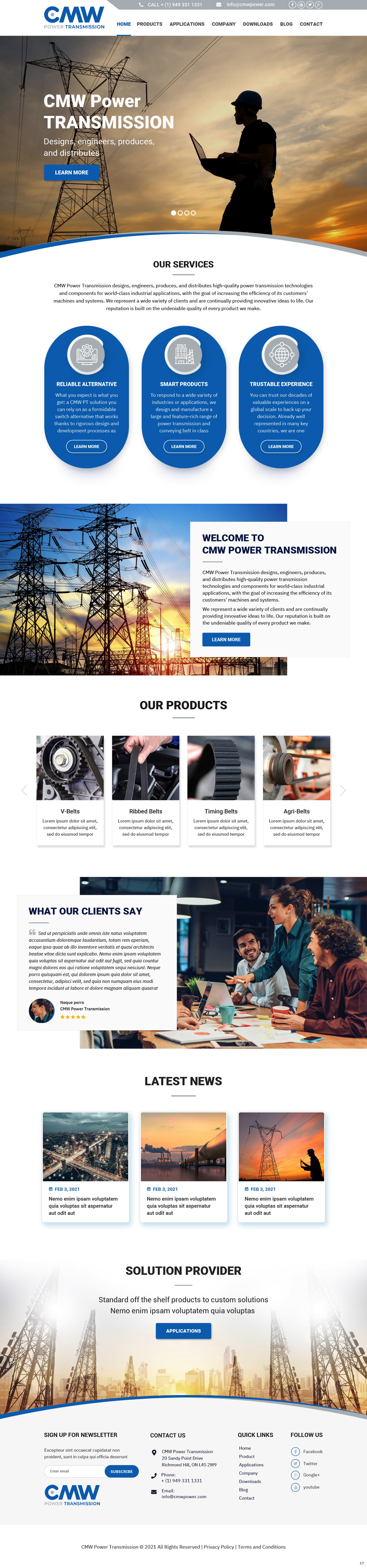 Web Design by pb for GROUPE Thomas Vidal | Design #26564653