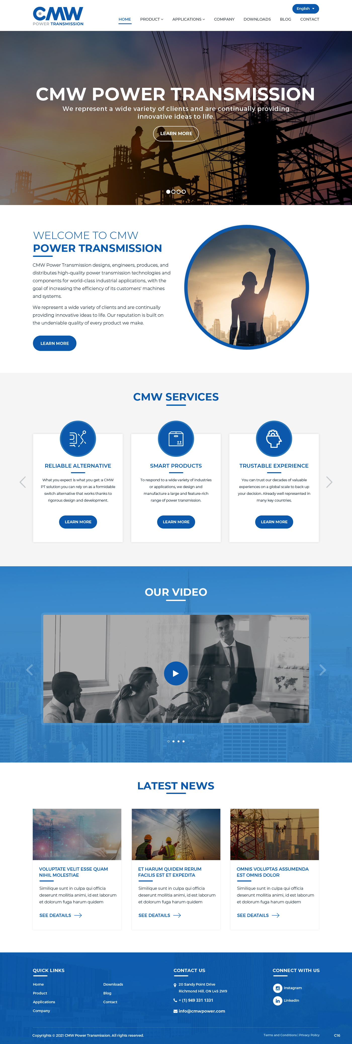 Web Design by pb for GROUPE Thomas Vidal | Design #26564654