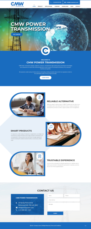 Diseño Web por pb para GROUPE Thomas Vidal | Diseño: #26564662