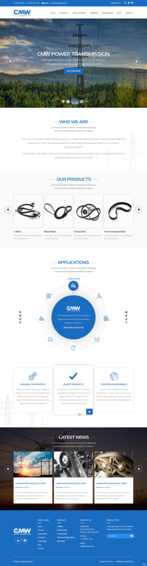 Diseño Web por pb para GROUPE Thomas Vidal | Diseño: #26564663