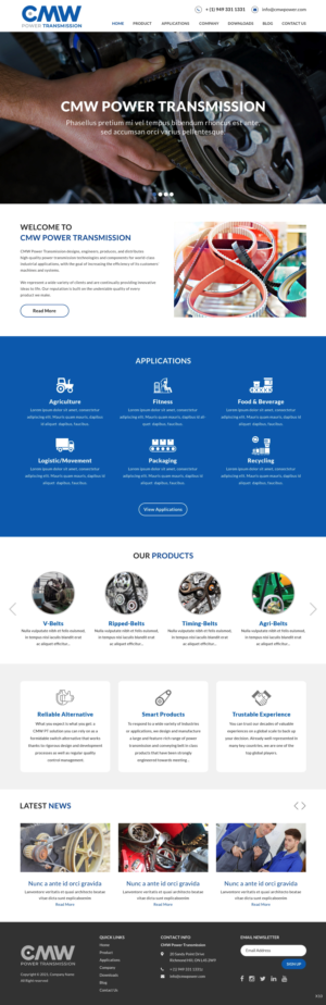 Diseño Web por pb para GROUPE Thomas Vidal | Diseño: #26564673