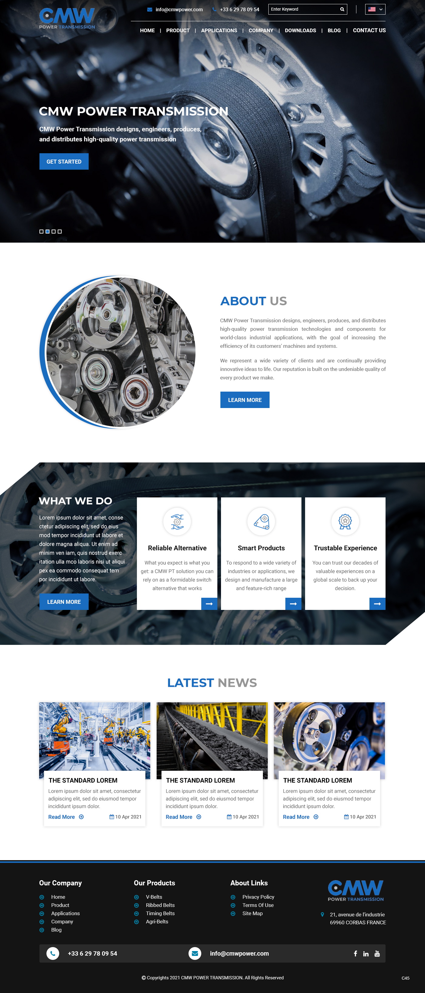 Diseño Web por pb para GROUPE Thomas Vidal | Diseño #26564674