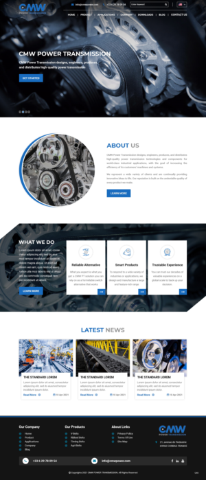 Diseño Web por pb para GROUPE Thomas Vidal | Diseño: #26564674
