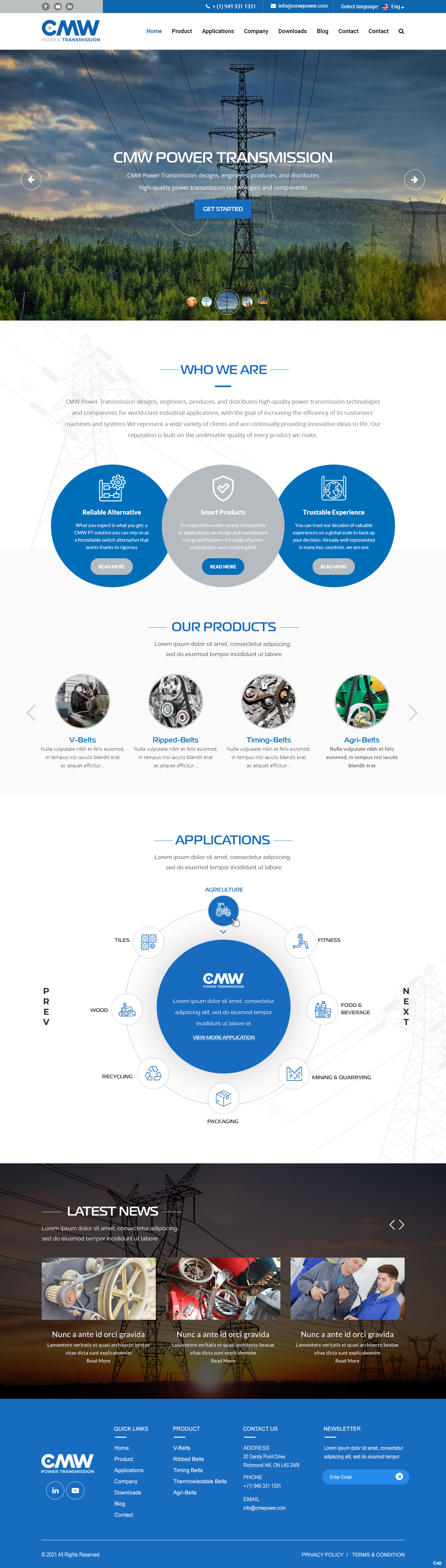 Web Design by pb for GROUPE Thomas Vidal | Design #26573479