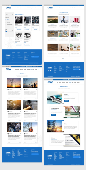 Diseño Web por pb para GROUPE Thomas Vidal | Diseño: #26577779