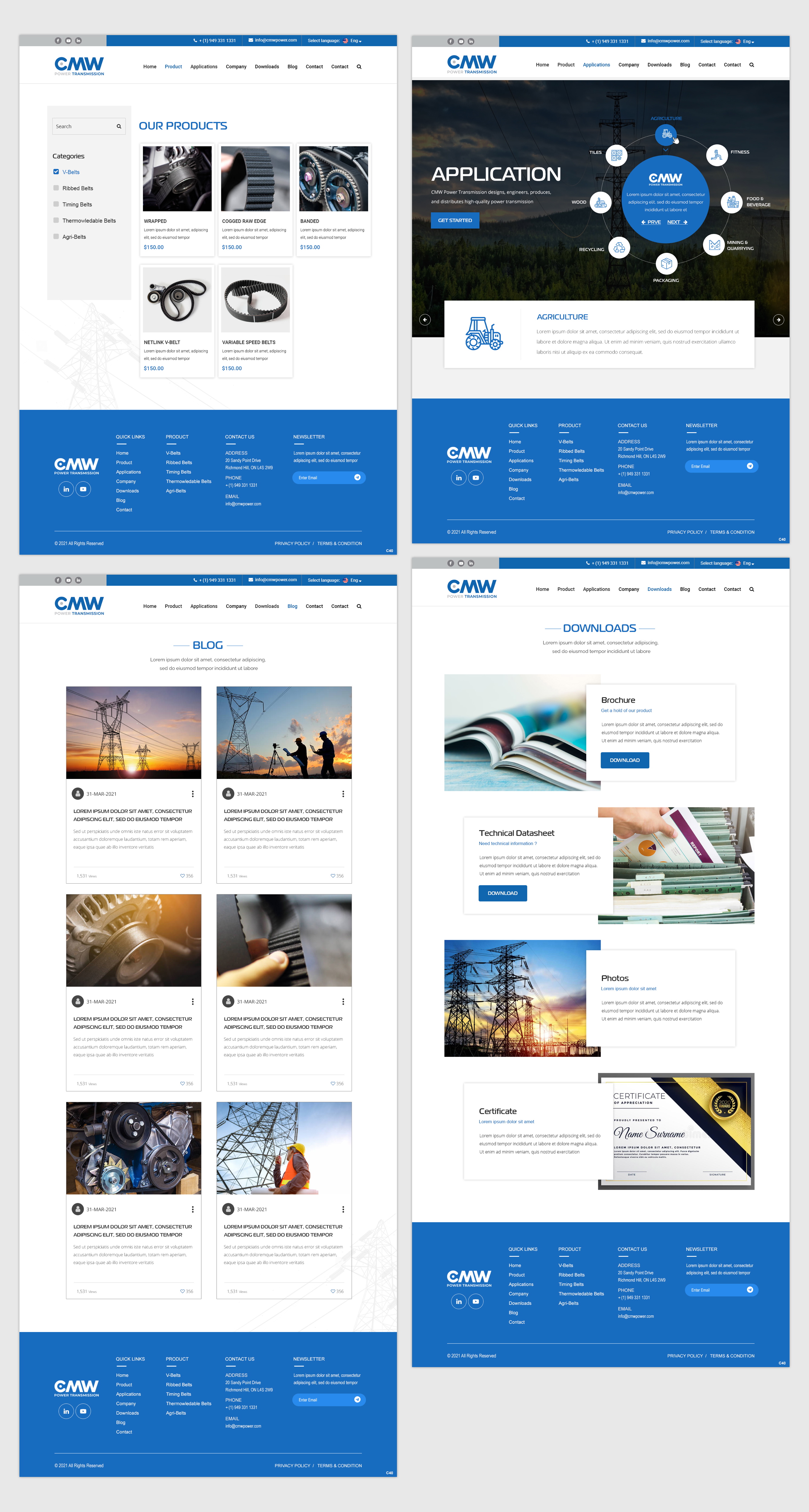 Web Design by pb for GROUPE Thomas Vidal | Design #26587608