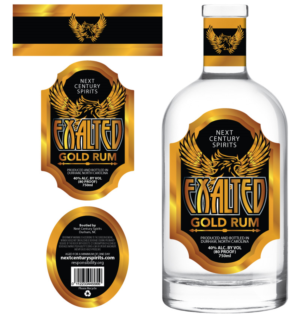 Label Design by Sergio Coelho for Next Century Spirits | Design: #26547213