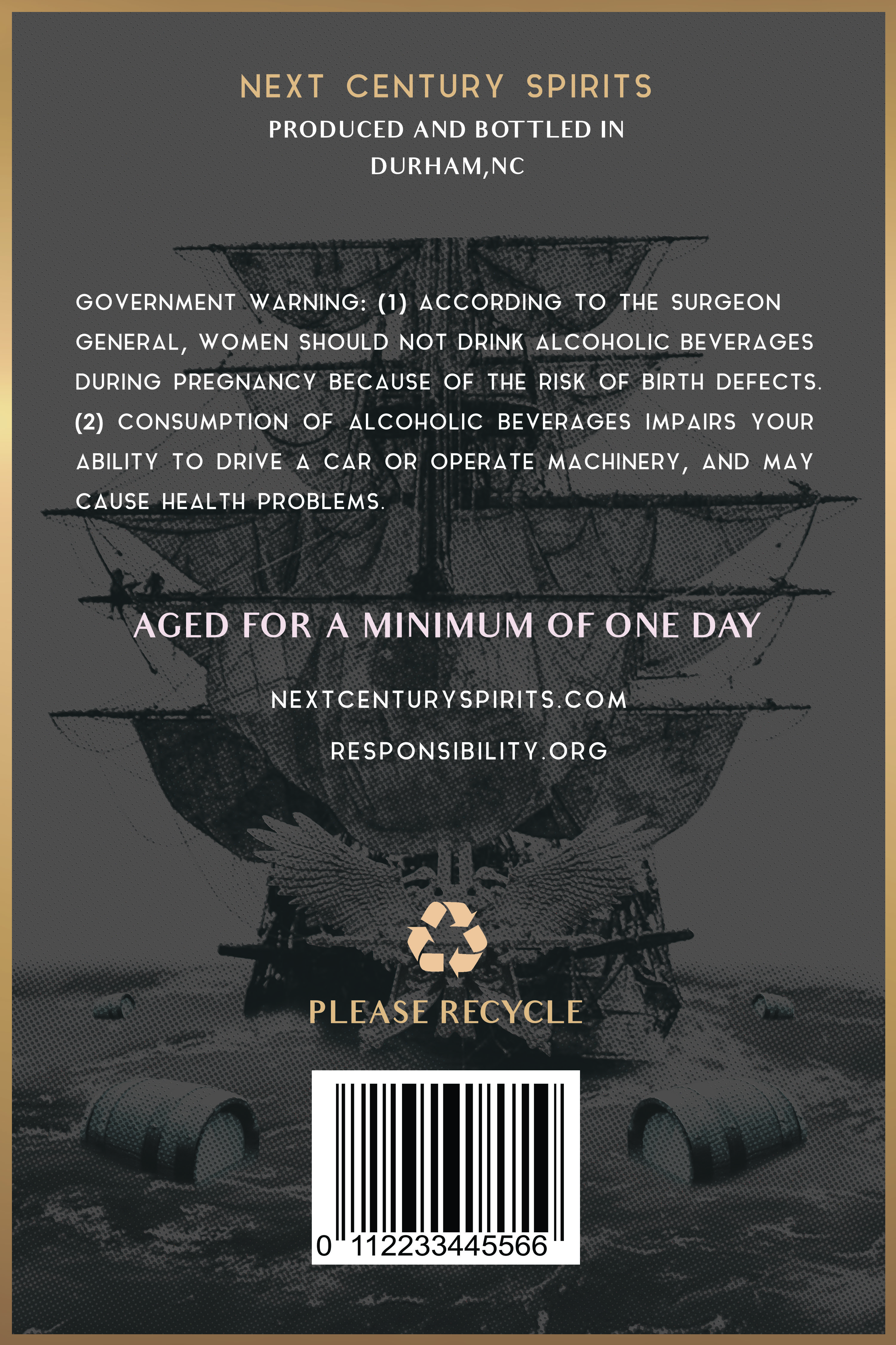 Label Design by Neelam Jahagirdar for Next Century Spirits | Design #26692466