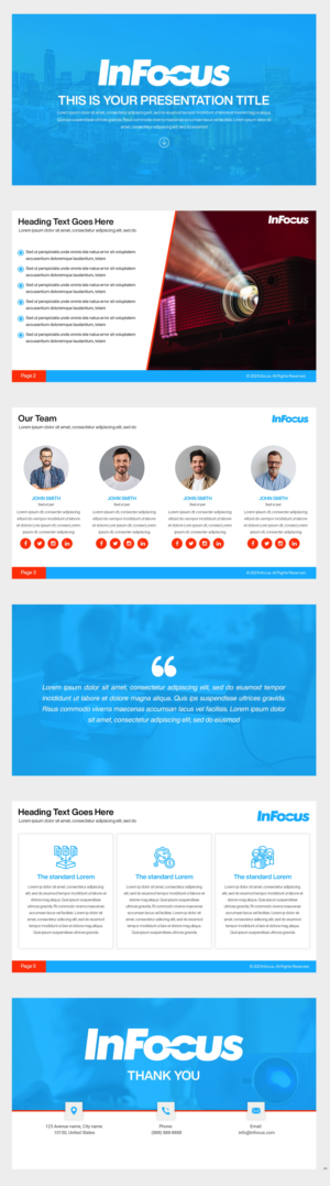 Diseño de PowerPoint por pb para InFocus Corporation | Diseño: #26573434